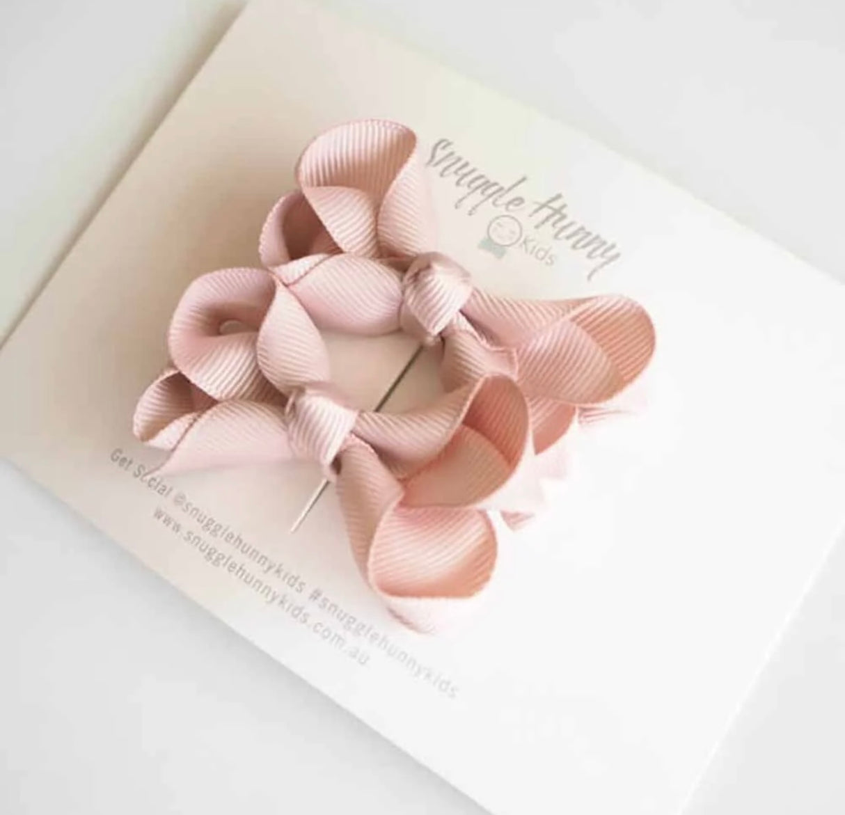 Piggy Tail Hair Clips (Pair) | Nude