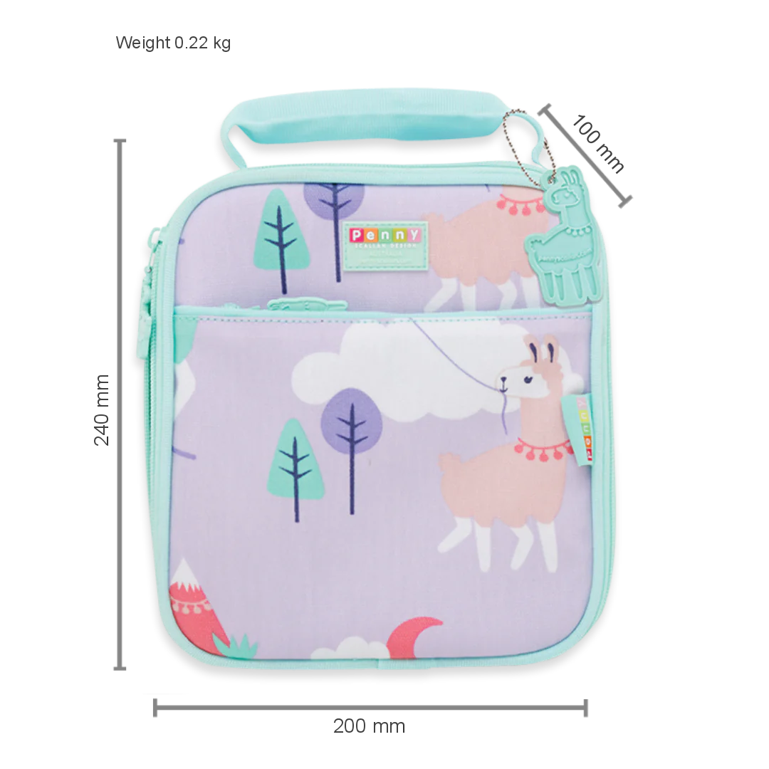 Mini Insulated Lunch Bag | Loopy Llama