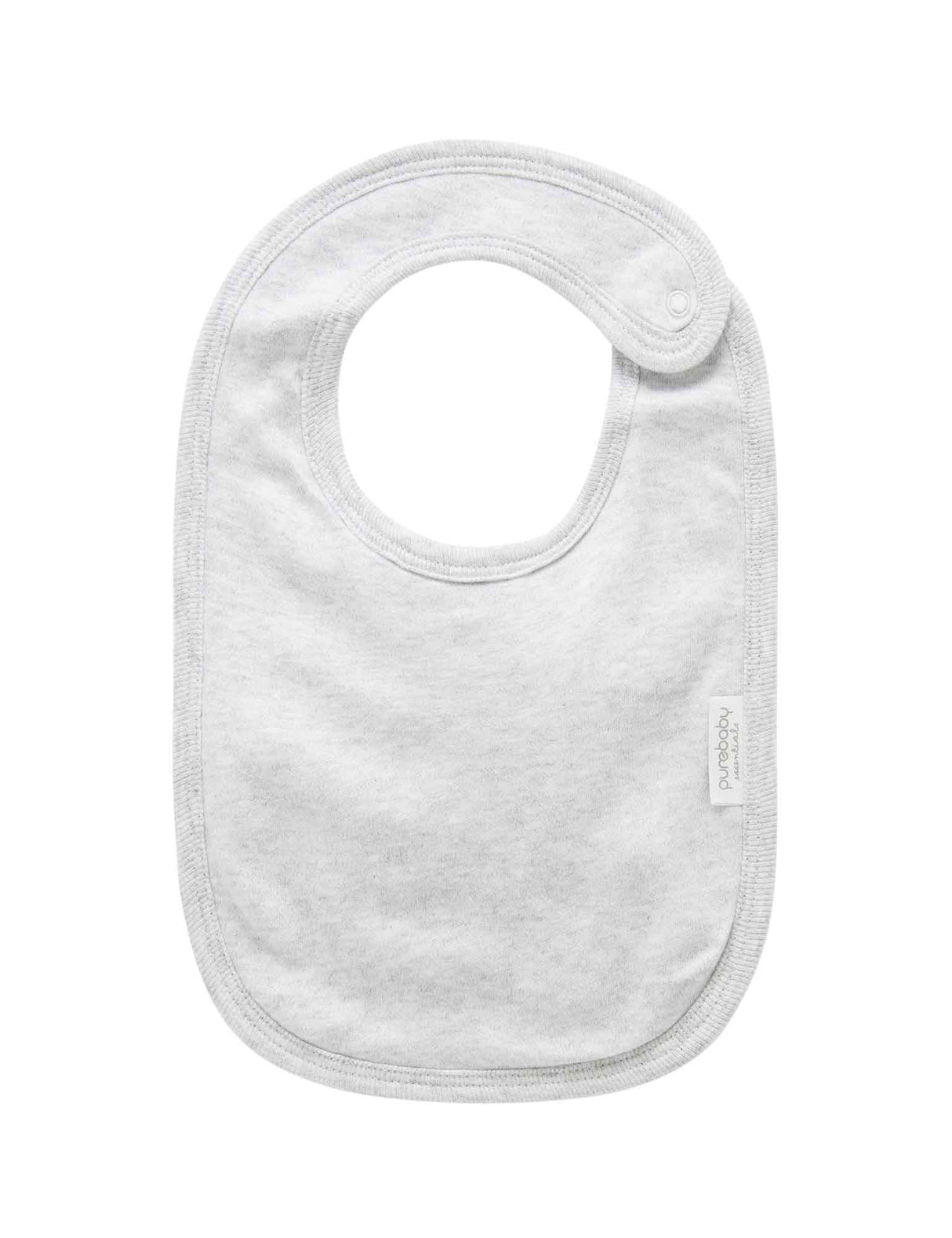 Essentials Bib | Pale Grey Melange