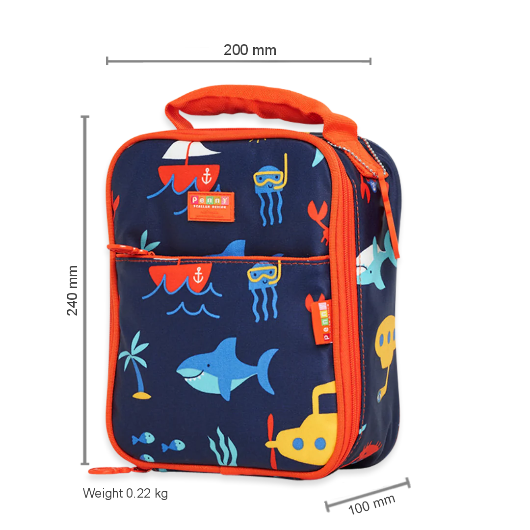 Mini Insulated Lunch Bag | Anchors Away