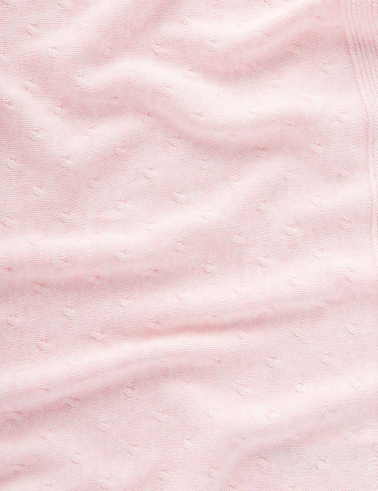 Essentials Blanket | Pale Pink Melange