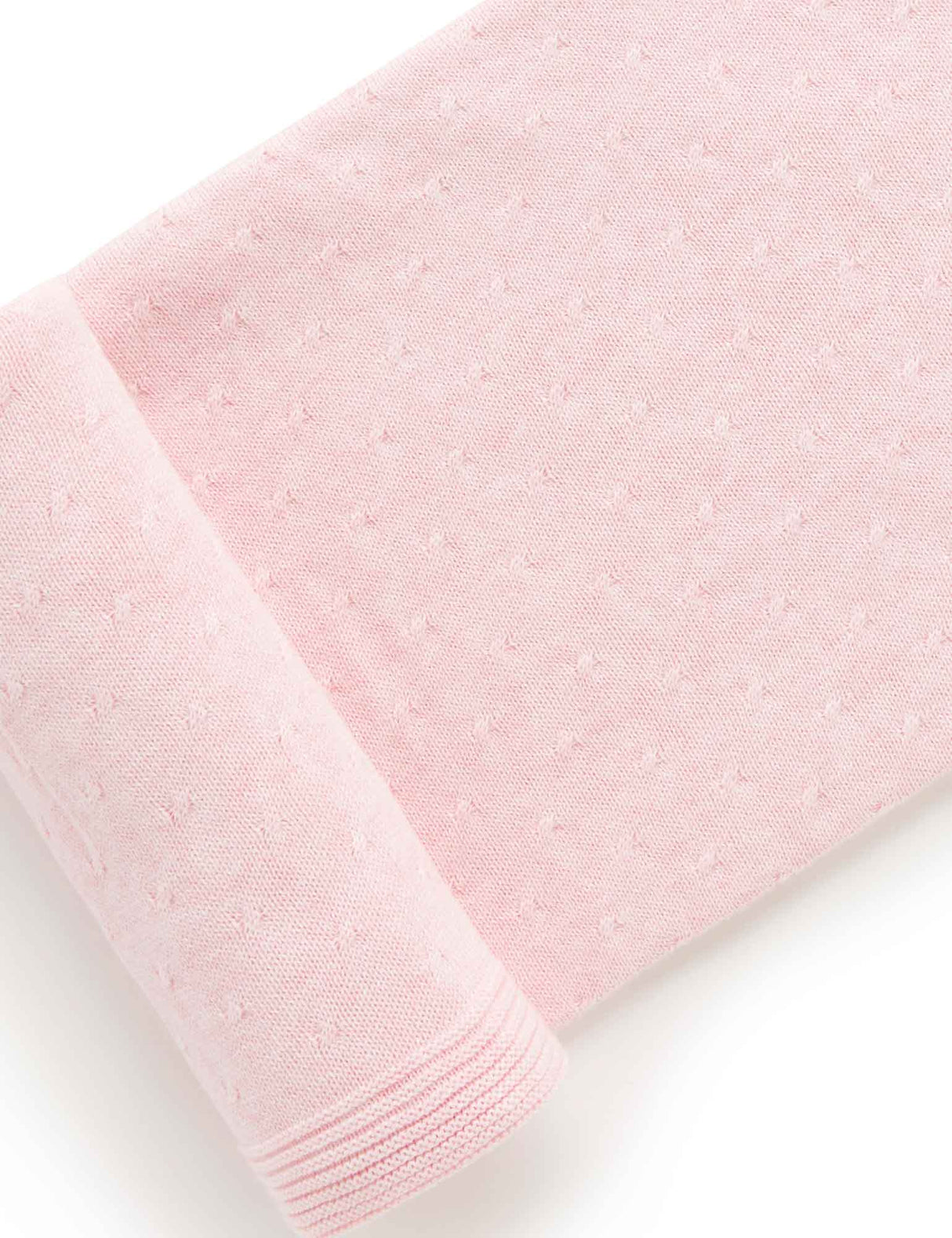 Essentials Blanket | Pale Pink Melange