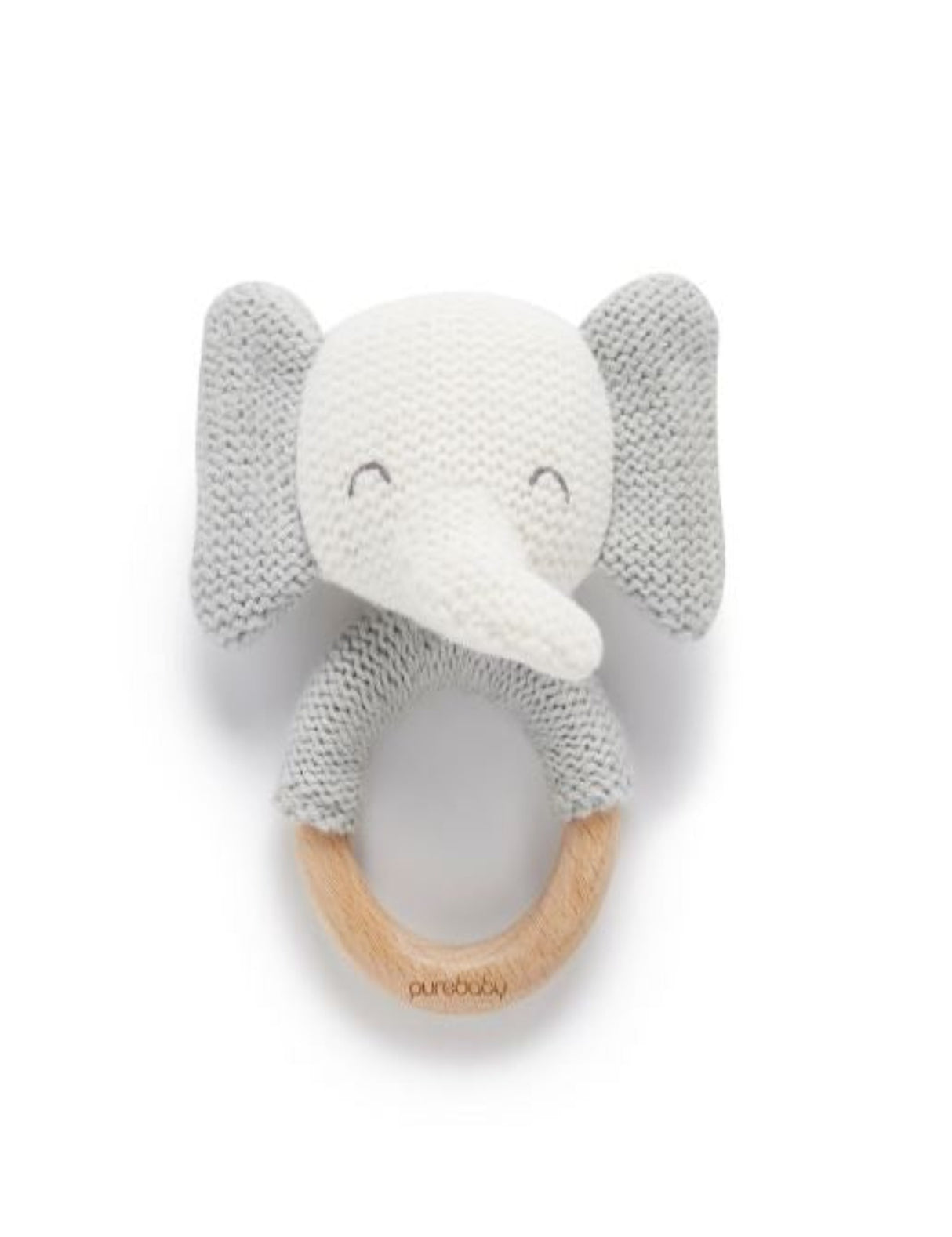 Elephant Rattle | Grey