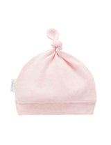 Knot Hat | Pale Pink Melange