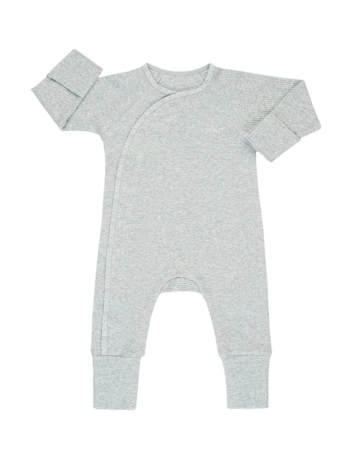 Pointelle Cozysuit | New Grey Marle