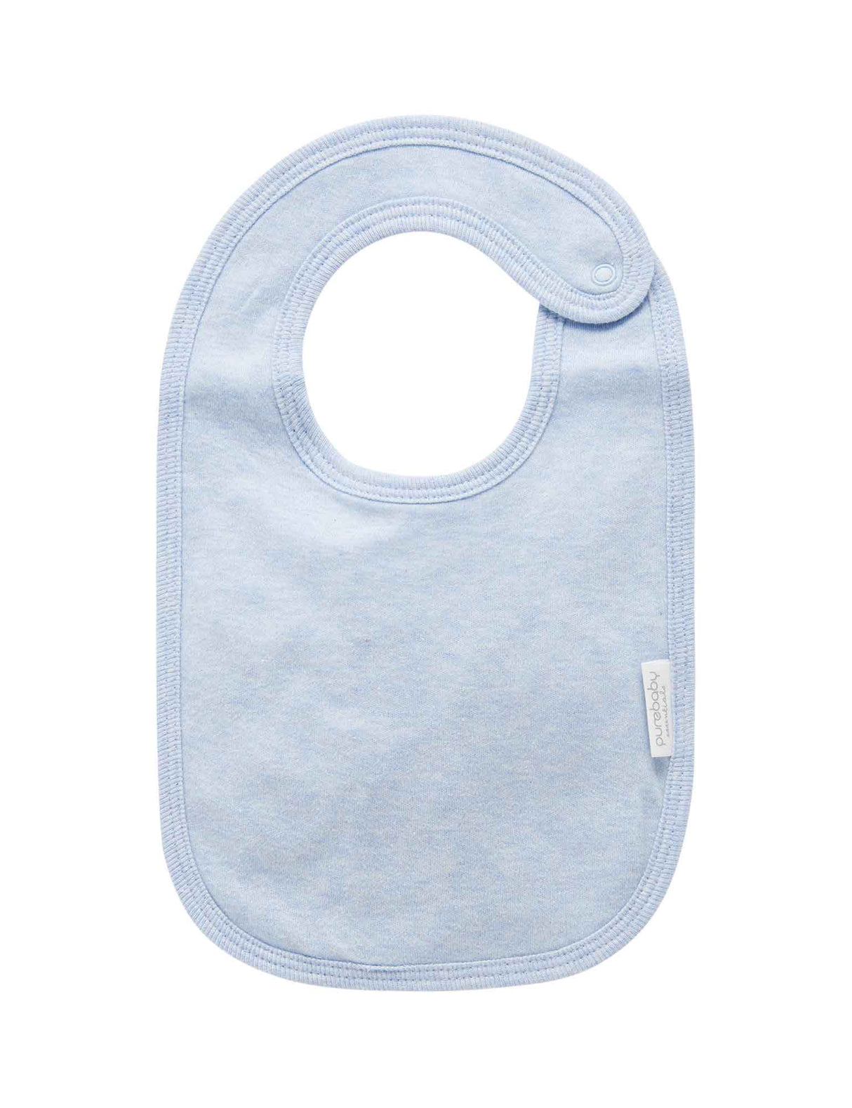 Essentials Bib | Pale Blue Melange