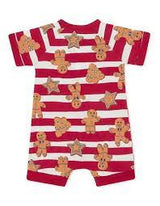 Zip romper | Gingerbread