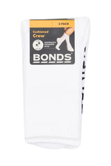 Kids Cushioned Crew 3 Pack | White