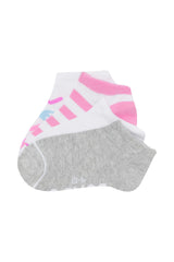 Kids Fashion Low Cut Socks 4 Pack | Pink