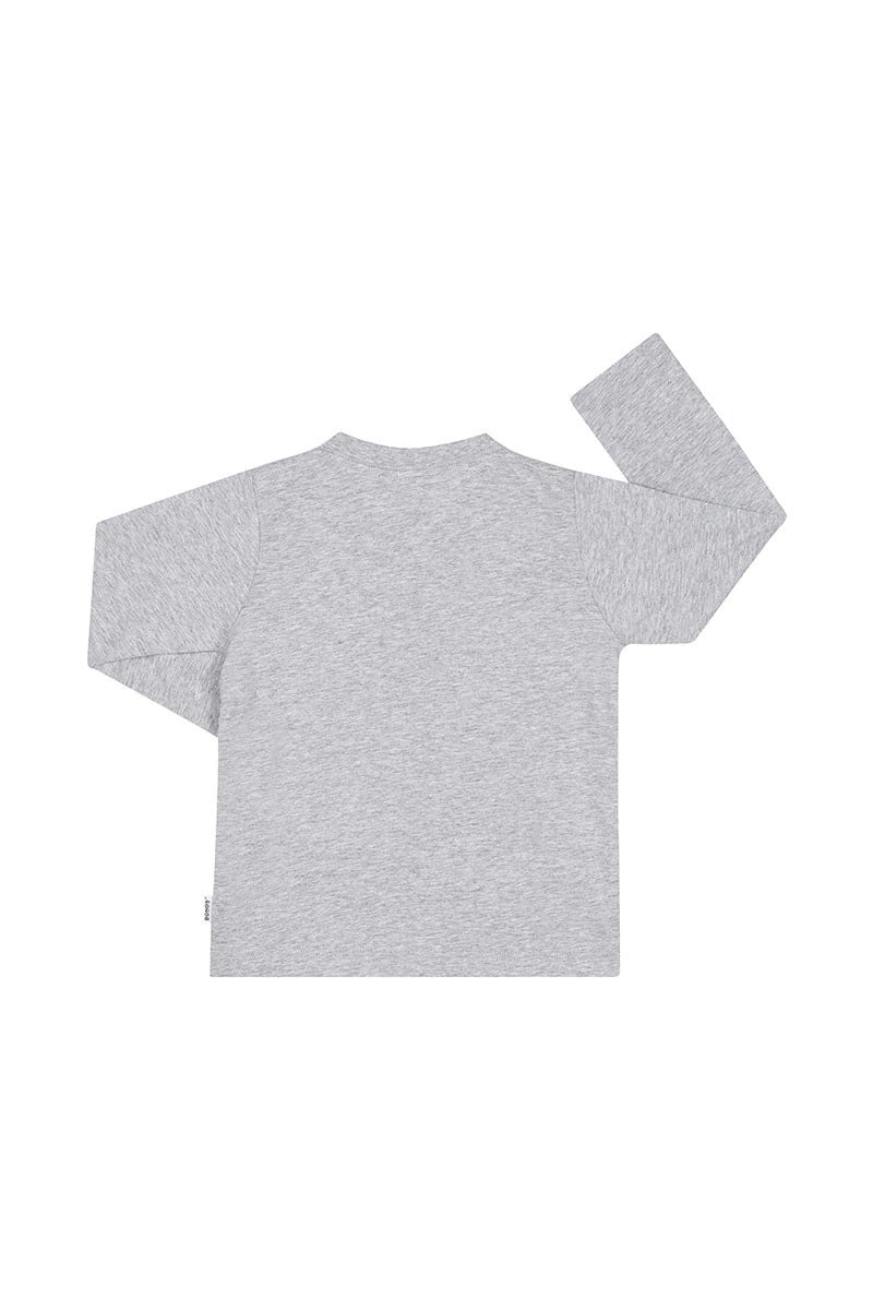 Long Sleeve Crew Tee | New Grey Marle