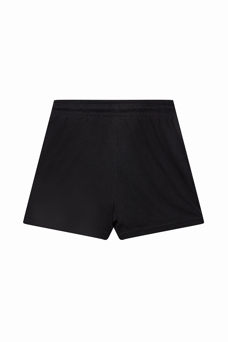 Kids Pull On Relaxed Short | Black