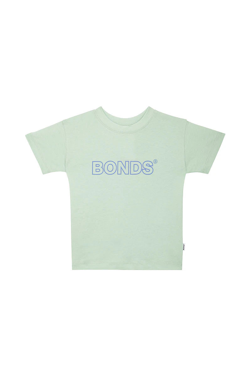 Kids Pull On Relaxed Tee | Mint Breeze