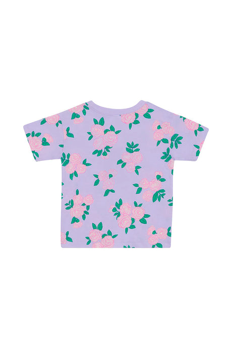 Kids Short Sleeve Crew Tee | Blossom Breeze Lilac