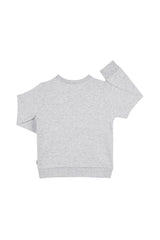 Kids Tech Sweats Pullover | New Grey Marle