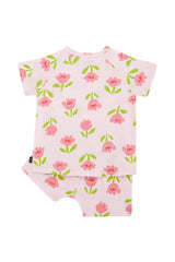 Kids Tee Sleep Set | Pink Garden