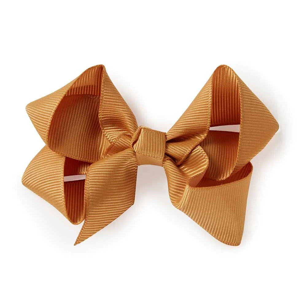 Bow Hair Clip | Mustard