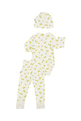 Newbies Organic Cotton Gift Set I Lemon Pop