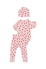 Newbies Organic Cotton Gift Set | Love Heart Sparkle