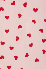 Newbies Organic Cotton Zippy | Love Heart Sparkle