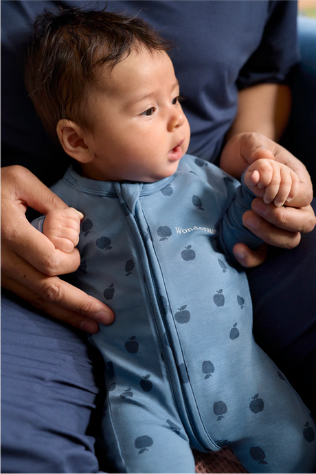 Newbies Organic Cotton Zippy | Little Apple