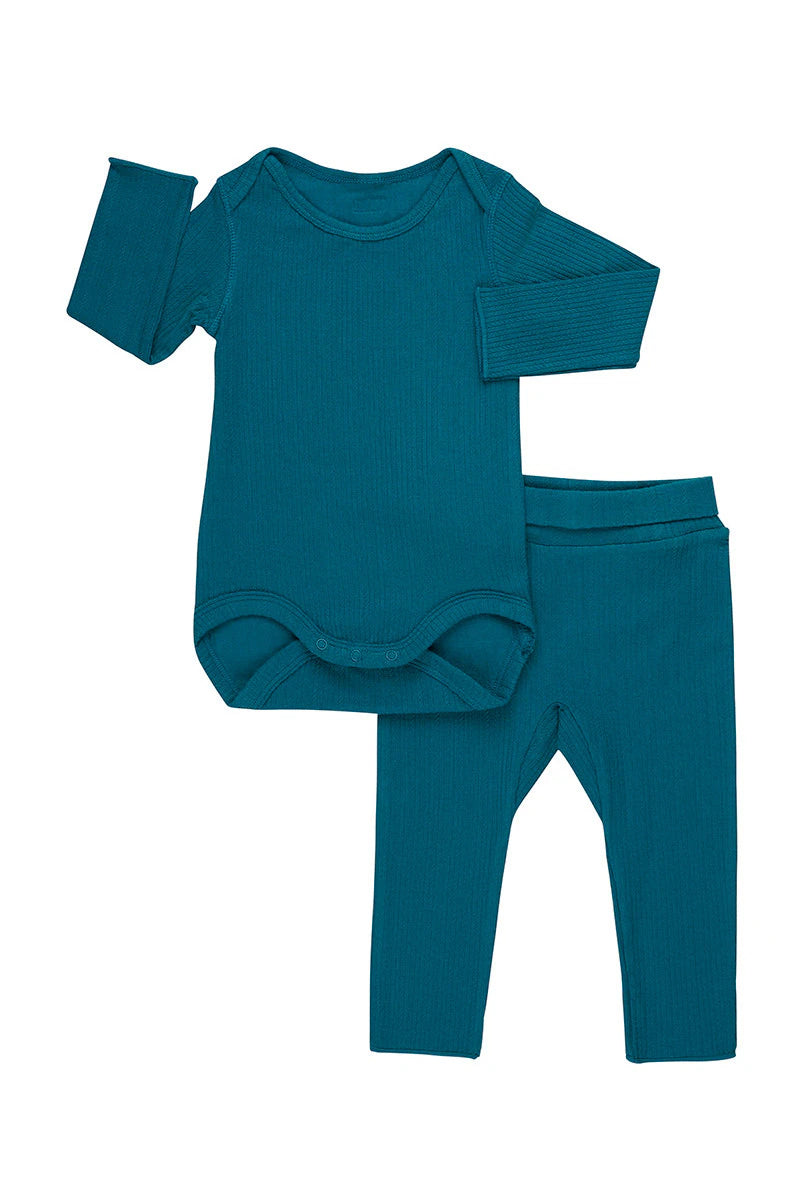 Pointelle Long Sleeve Bodysuit And Legging Set | Patrol