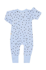 Poodlette Zip Wondersuit | Ditsy Dot Crystal Waters