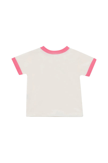 Ringer Tee | Starry Seaside White/Pink