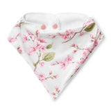 Organic Dribble Bib | Cherry Blossom