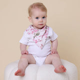 Organic Dribble Bib | Cherry Blossom