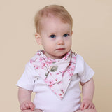 Organic Dribble Bib | Cherry Blossom