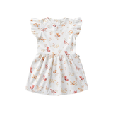 Short Sleeve Organic Dress | Butterfly