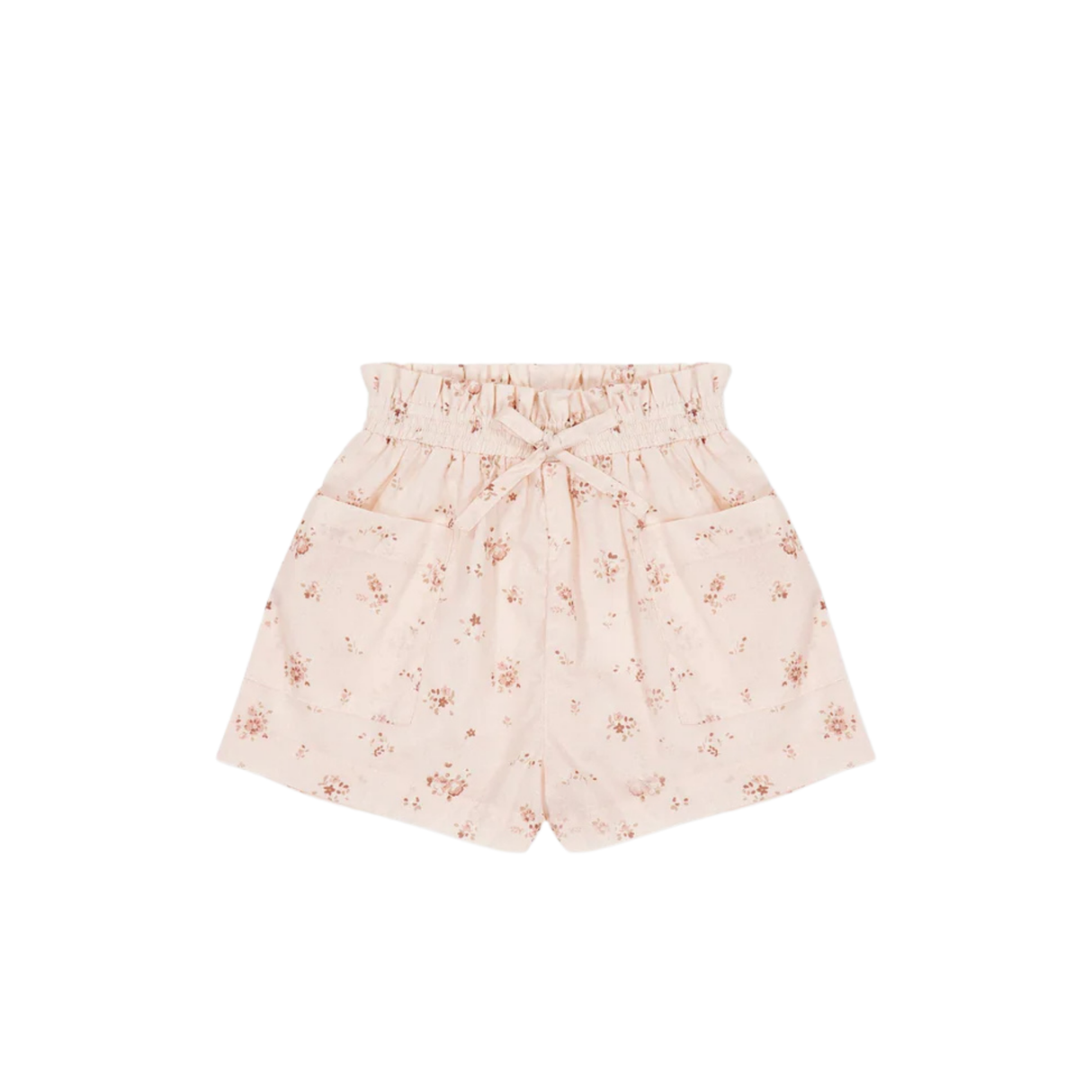 Organic Cotton Emelia Short | Petite Fleur Soft Peony