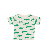 Kids Short Sleeve Crew Tee | Crocodile Stomp
