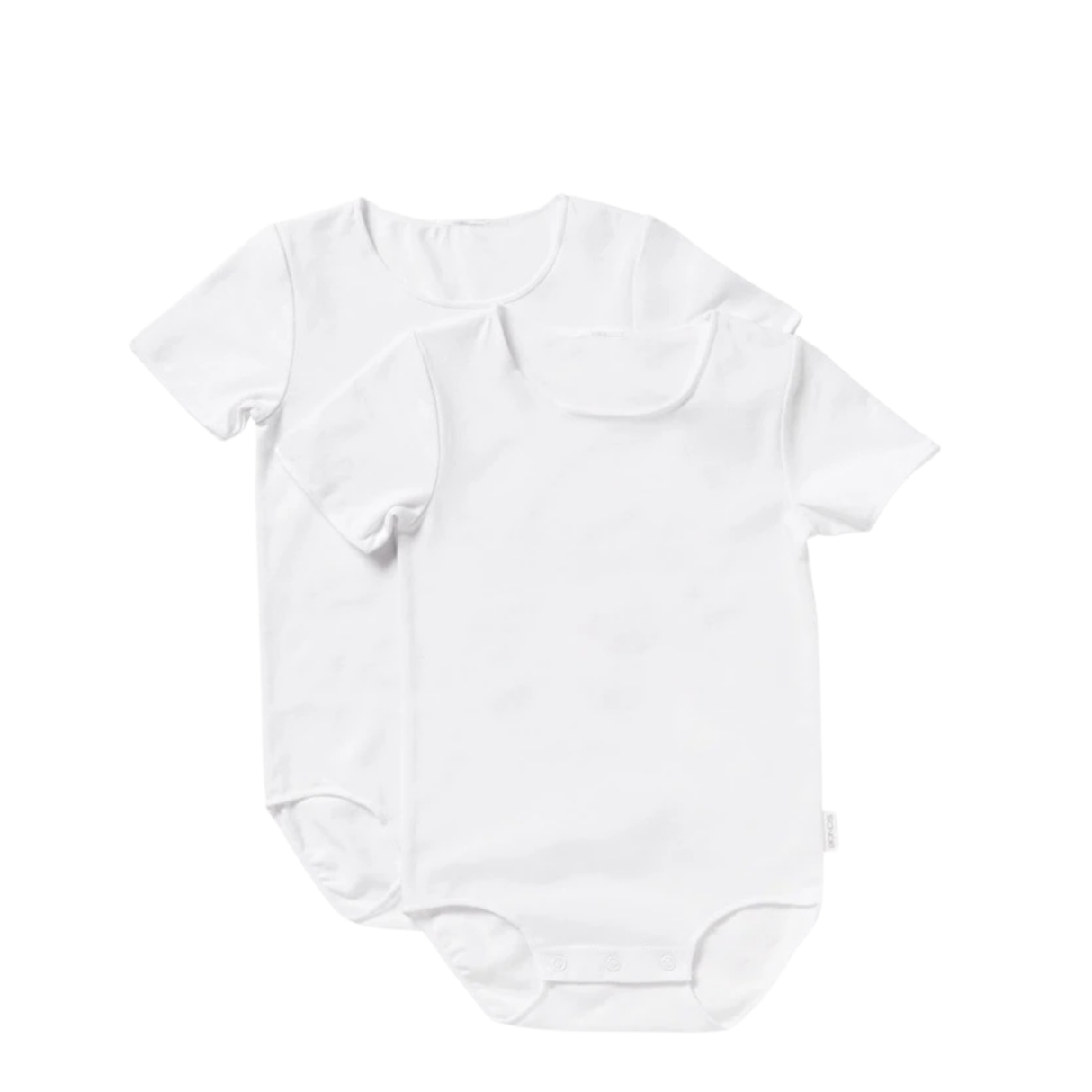 Wonderbodies Short Sleeve Bodysuit 2 Pack | White