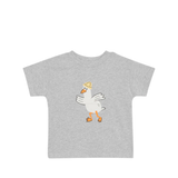 Kids Short Sleeve Crew Tee | Mr. Guss Grey Marle