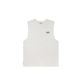 The Camino Muscle Tee | Off white/Forest