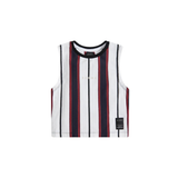 The Indie Stripe Muscle | Burgundy