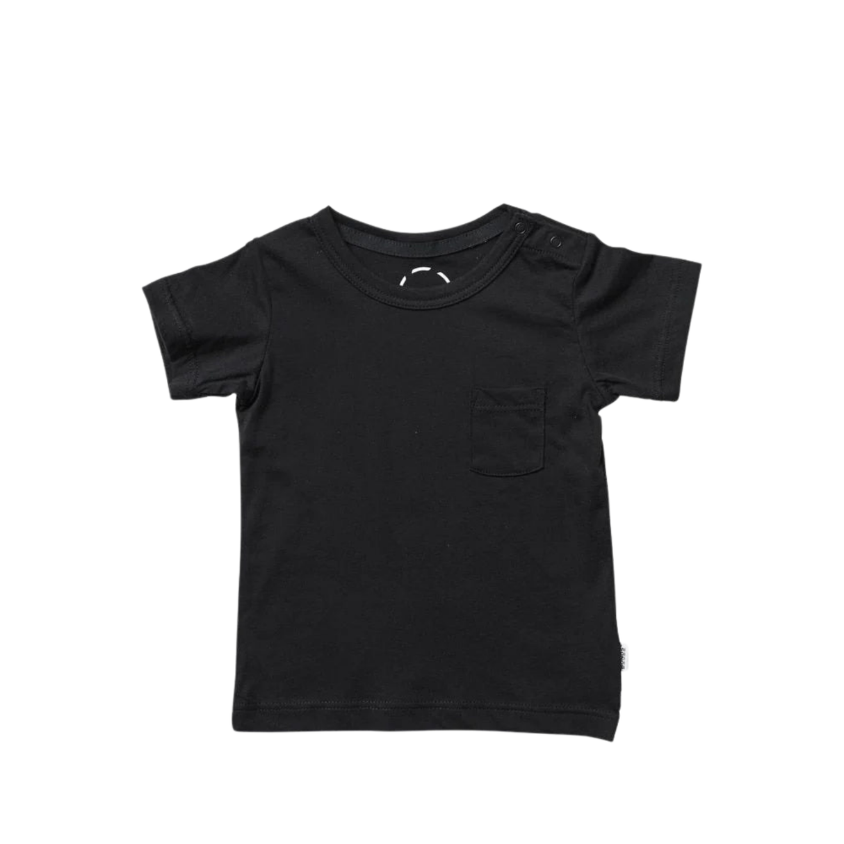 Kids Aussie Cotton Tee | Black