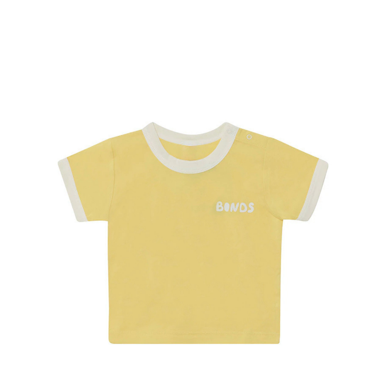 Roomies Ringer Tee | Sunny Light & Mascarpone