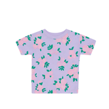 Kids Short Sleeve Crew Tee | Blossom Breeze Lilac