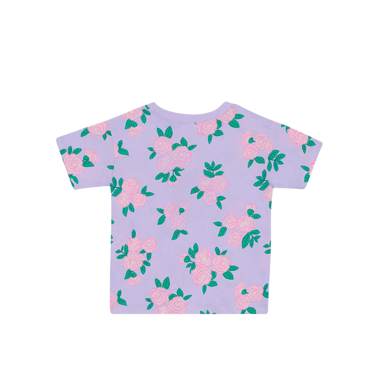 Kids Short Sleeve Crew Tee | Blossom Breeze Lilac