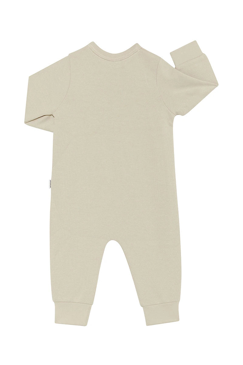 Tech Sweats Zip Wondersuit | Sesame Seed