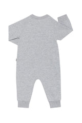 Tech Sweats Zip Wondersuit | New Grey Marle