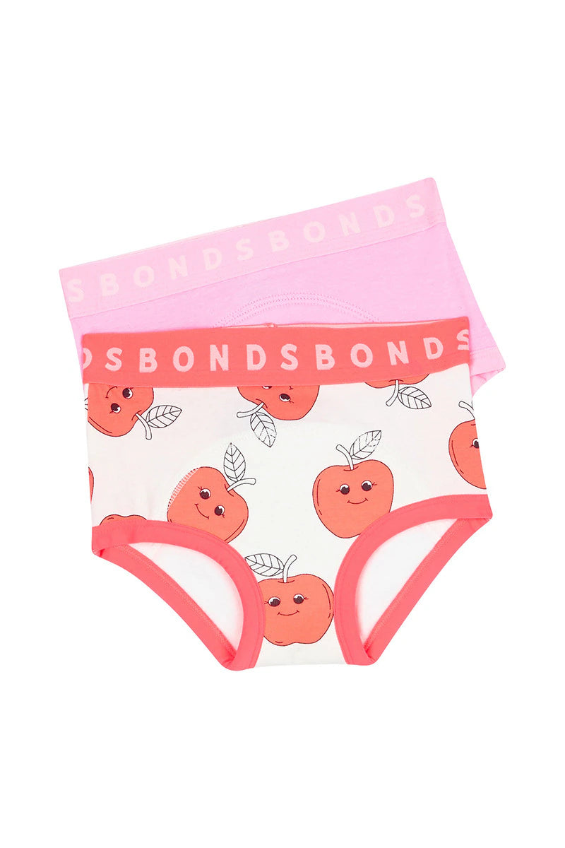 Whoopsies Toilet Training Undies 2 Pack | Apple Print