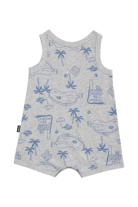 Wondercool Hot Days Suit | Bonds Beach Club Blue