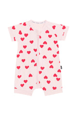 Zip Romper | Mon Cheri Pink
