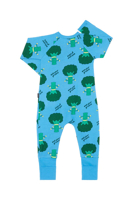 Zip Wondersuit | Eat Your Greens Blue