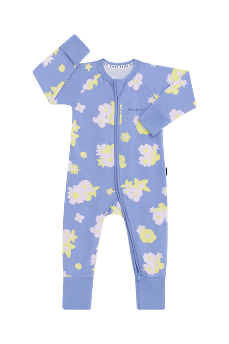 Zip Wondersuit | Garden Club Blue