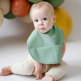 Snuggle Bib Waterproof | Sage