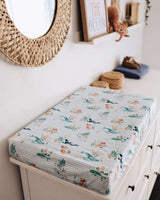 Bassinet Sheet / Change Pad Cover | Whale